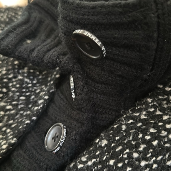 Maison Scotch winter jacket with sweater accents - Picture 6 of 10